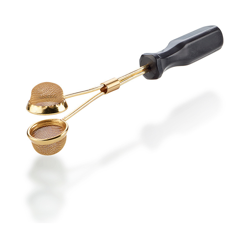 Spatule | Cuillère à sodium double Ø 25 mm USBECK | USB-3412