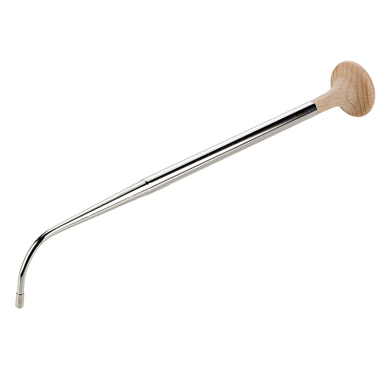 Ustensiles | Canne à souffler en laiton nickelé avec embout USBECK | USB-5370_1