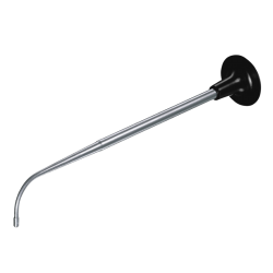 Ustensiles | Canne à souffler en laiton nickelé avec embout USBECK | USB-5370_1