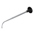 Canne à souffler en laiton nickelé avec embout USBECK : Description:Embout en plastique