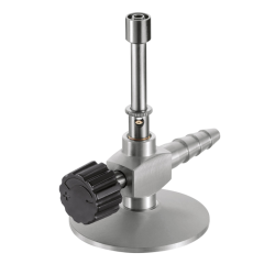 Becs à gaz et tuyaux | Bec Bunsen micro avec valve à pointeau et veilleuse USBECK | USB-1110_1