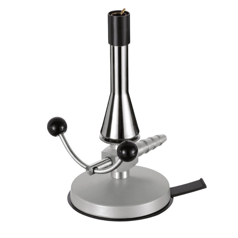 Becs à gaz et tuyaux | Bec Teclu DIN avec robinet à double levier et veilleuse USBECK | USB-1245/1_1