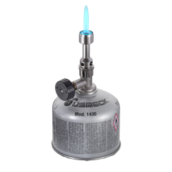 Becs à gaz et tuyaux | Bec Bunsen avec valve à pointeau pour cartouche USBECK | USB-1422