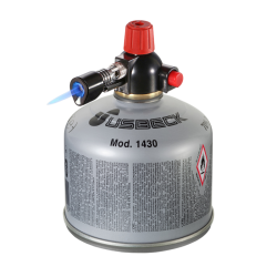 Becs à gaz et tuyaux | Bec Bunsen Micro avec valve à pointeau pour cartouche USBECK | USB-1423