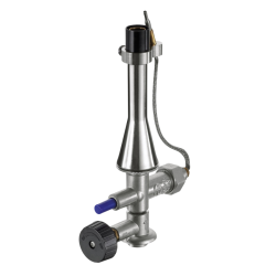 Becs à gaz et tuyaux | Bec de sécurité DIN avec valve à pointeau pour cartouche USBECK | USB-1425