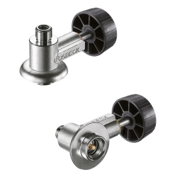 Becs à gaz et tuyaux | Valve pour cartouches métalliques filetage M10 USBECK | USB-69500