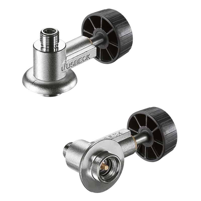 Becs à gaz et tuyaux | Valve pour cartouches métalliques filetage M10 USBECK | USB-69500