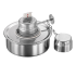 Brûleur à alcool Inox 60 ml USBECK : Description:Brûleur à alcool Inox (60 ml)
