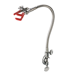 Pince pour statif | Pince à 3 doigts avec noix orientable en zinc moulé sur flexible USBECK | USB-2680