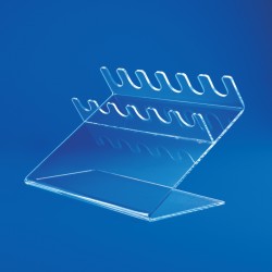 Micropipette | Supports de table Plexiglass pour 3 et 6 micropipettes Kartell | KAR-1315_1