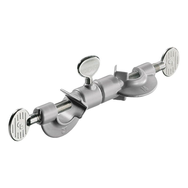 Noix de serrage | Noix de serrage double orientable zinc moulé pour tiges jusqu'à Ø 16 mm USBECK | USB-2220_1