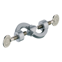 Noix de serrage | Noix de serrage parallèle/angle droit en zinc pour tiges jusqu'à Ø 20 mm USBECK | USB-2330