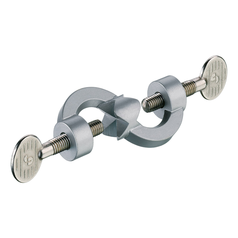 Noix de serrage | Noix de serrage parallèle/angle droit en zinc pour tiges jusqu'à Ø 20 mm USBECK | USB-2330