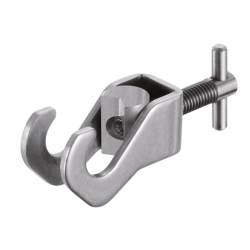 Noix de serrage | Noix de serrage à crochet en Inox pour tiges jusqu'à Ø 13 mm USBECK | USB-2430