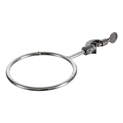 Statif et tige | Anneau de support en acier zingué avec noix de serrage USBECK | Ø ext 70-130 mm | USB-2920_1