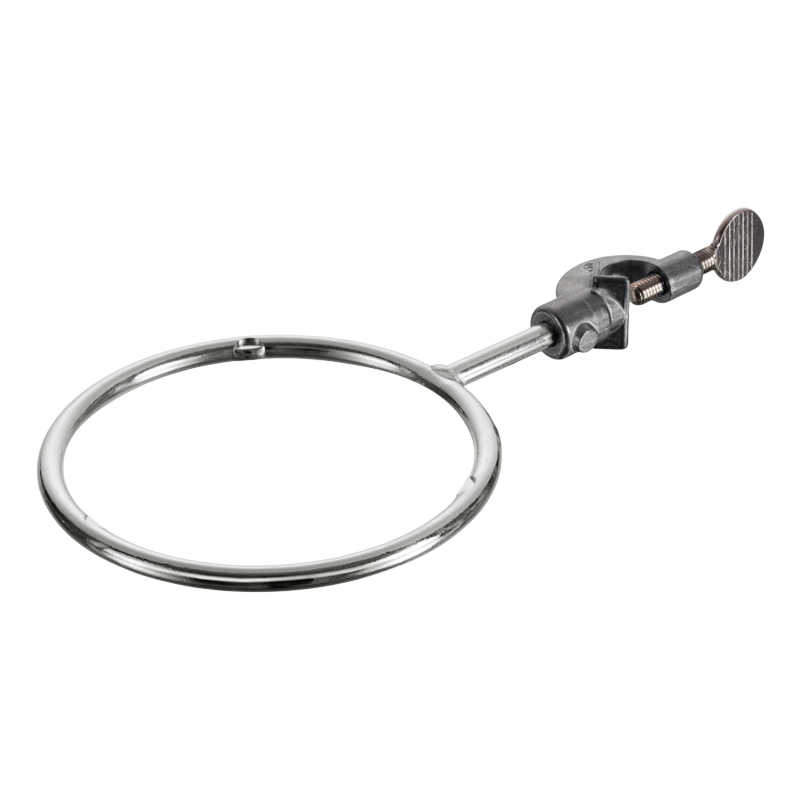 Statif et tige | Anneau de support en acier zingué avec noix de serrage USBECK | Ø ext 70-130 mm | USB-2920_1