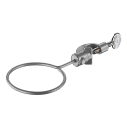 Statif et tige | Anneau de support en Inox avec noix de serrage USBECK | Ø ext 60-100 mm | USB-2950_1