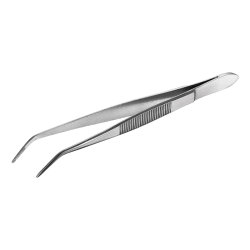 Pince de laboratoire | Pince brucelle pointue courbée USBECK | USB-3060_1