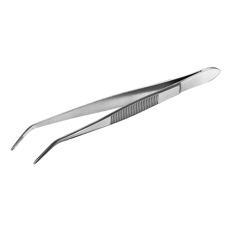 Pince de laboratoire | Pince brucelle pointue courbée USBECK | USB-3060_1