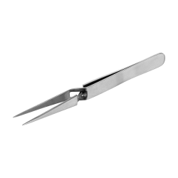 Pince de laboratoire | Pince brucelle pointue autobloquante Inox USBECK | USB-3191