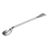 Spatule à cuillère coudée Inox USBECK : Longueur:150 mm