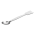 Spatule à cuillère Inox USBECK | 2 modèles : Longueur:120 mm, Taille cuillère:23 mm