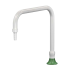 Colonne sans robinet eau potable embout démontable - Presto : Couleur:Blanc, Longueur de bec:250 mm