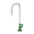Colonne 1 robinet à embout démontable pour eau potable - Presto : Couleur:Blanc, Longueur de bec:150 mm