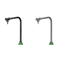 Colonne 1 robinet bec fixe embout démontable - Presto