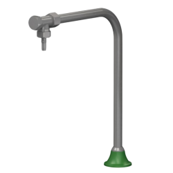Colonne 1 robinet bec fixe embout démontable - Presto