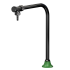 Colonne 1 robinet bec fixe embout démontable - Presto : Couleur:Noir, Longueur de bec:200 mm
