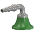 Tétine de laboratoire eau potable avec embout fixe - Presto : Couleur:Gris, Longueur de bec:75 mm