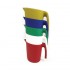 Bécher détectable Empilable 5 couleurs - 0.5 - 1 - 2 L -BST Detectable : Volume:1 L, Couleur:Rouge