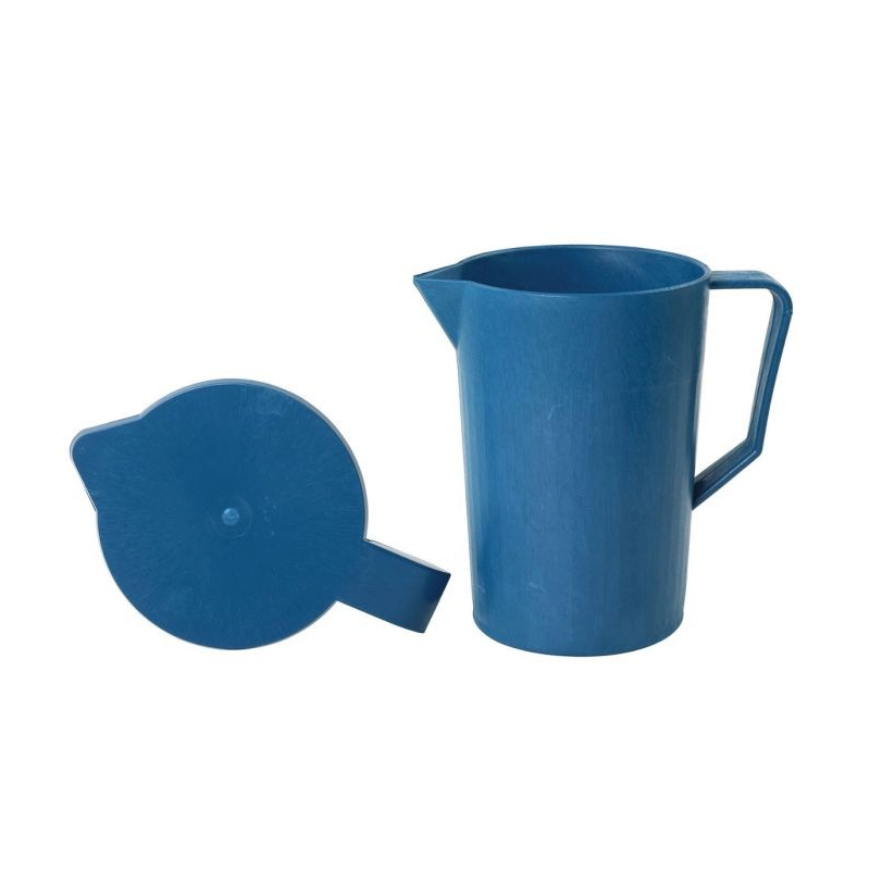 Bécher détectable | Bécher détectable avec couvercle 1 litre | DEC-536P01