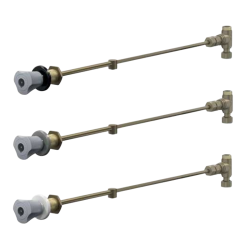 Robinet à tringle télescopique 600 à 800 mm pour vide - Presto