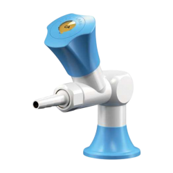 Robinet pour air comprimé sur table embout démontable - Presto