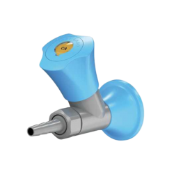 Robinet pour air comprimé prise murale embout démontable - Presto