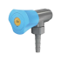 Robinet pour air comprimé prise murale embout démontable - Presto : Couleur:Gris, Longueur de bec:23 mm