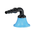 Tétine de laboratoire pour air comprimé embout fixe - Presto : Couleur:Noir, Longueur de bec:75 mm