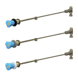 Robinet à tringle télescopique 600 à 800 mm pour air comprimé - Presto