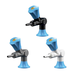 Robinet pour azote sur table embout démontable - Presto