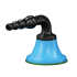 Tétine de laboratoire pour azote embout fixe - Presto : Couleur:Noir, Longueur de bec:75 mm