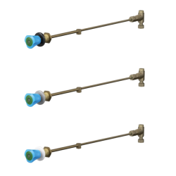 Robinet à tringle télescopique 600 à 800 mm pour azote - Presto