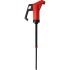 Pompe manuelle vide-fûts/jerrycans télescopique JP-04 - Jessberger : Couleur:Rouge, Joints:EPDM, Pour produits:Solutions alcalines