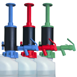 Pompe manuelle de dosage vide-fûts/jerrycans JP-07 - Jessberger