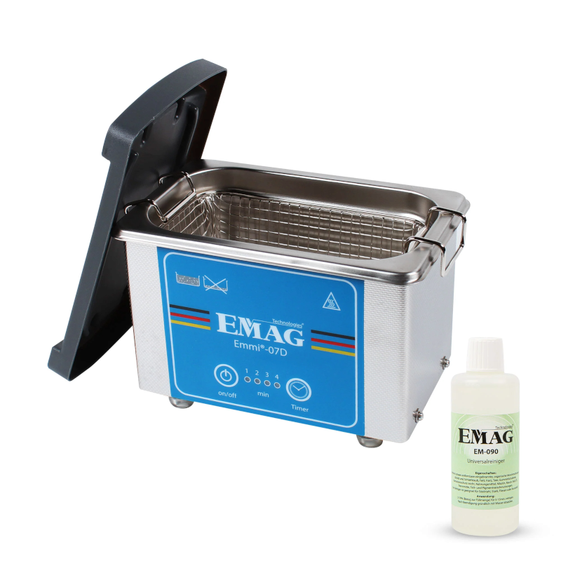 Nettoyeur à ultrasons en acier inoxydable Emmi-07D
