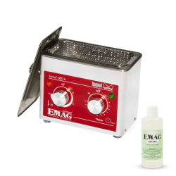 Nettoyeur à ultrasons Emmi-08 STH en acier inoxydable avec chauffage