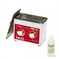 Nettoyeur à ultrasons Emmi-08 STH en acier inoxydable avec chauffage