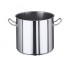 Marmite inox 304L satiné - de 3 à 155 litres - Contacto : Volume:70 L, Diamètre:450 mm, Hauteur:465 mm