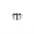 Marmite inox 304L satiné - de 2 à 100 litres - Contacto : Volume:2 L, Diamètre:160 mm, Hauteur:115 mm
